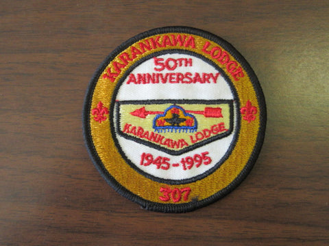 Karankawa 307 r7 1995 50th Anniversary Patch