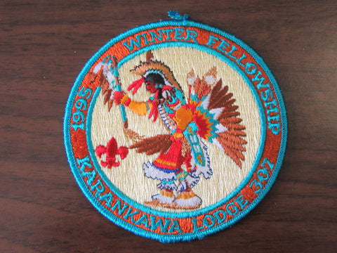 Karankawa 307 eR1995-1 Winter Banquet 1995 Patch