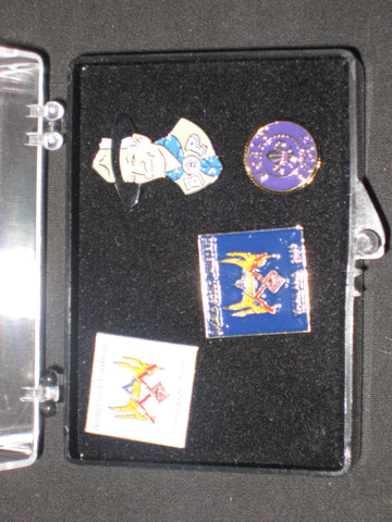 2003 World Jamboree Set of 4 Hat Pins