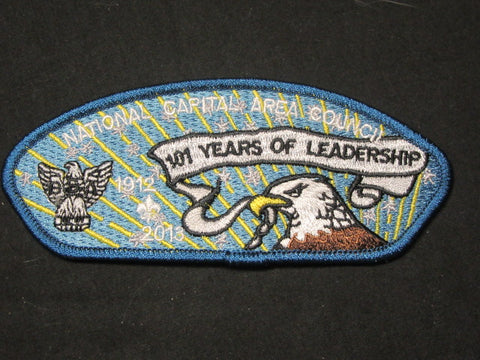 National Capital Area Council sa132 101 Years of Leadership CSP