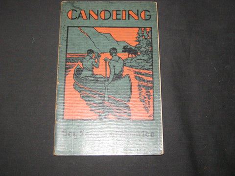 Canoeing Boy Scouts of America 1931