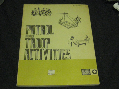 Patrol and Troop Activities Book, 1979
