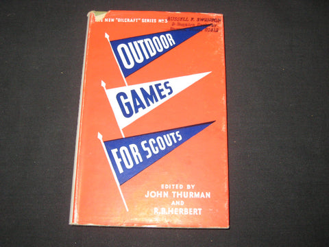Outdoor Games for Scouts, edited John Thurman & R. B. Herbert