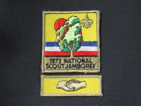 1973 National Jamboree Pocket Patch and Wide Game Segment