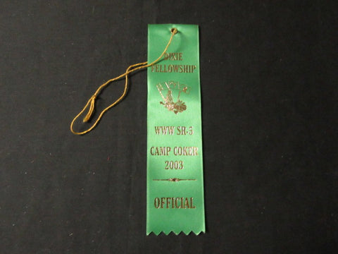 SR-5 Dixie Fellowship 2003 Official Ribbon