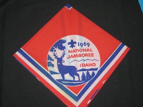 1969 National Jamboree Trading Post Neckerchief in Envelope