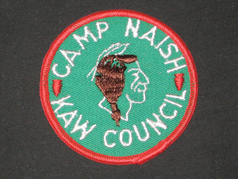 Camp Naish Kaw Council Pocket Patch