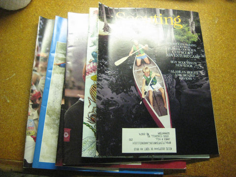Scouting Magazines, 1989, complete year set