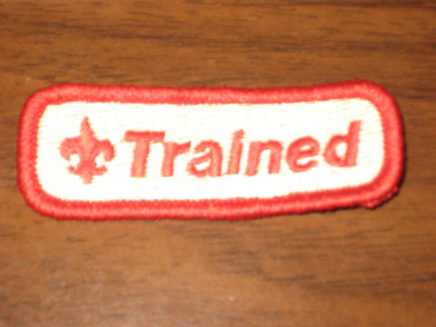 Trained Leader Patch 1980-2000s