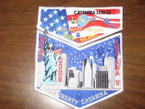 Catawba 459 s99 & x18 2009 NOAC 2 Piece Set
