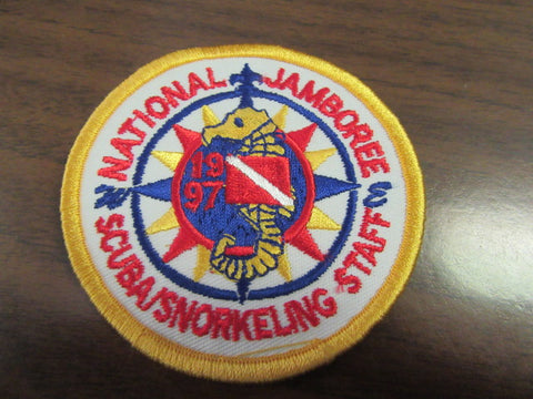 1997 National Jamboree Scuba/Snorkeling Staff Patch
