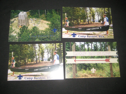 Camp Barstow, Indian Waters Council,  10 Postcards