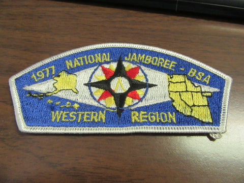 1977 National Jamboree Western Region 60 by 134 JSP