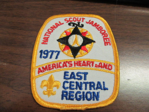 1977 National Jamboree East Central Region Patch