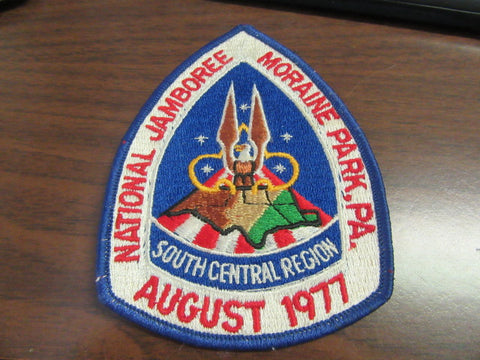 1977 National Jamboree South Central Region Patch