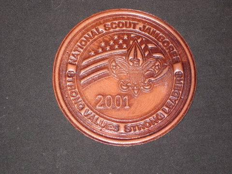 2001 National Jamboree Leather Patch