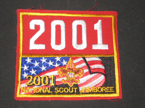 2001 National Jamboree Numeral 2001 Patch