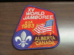 1983 World Jamboree US Contingent Pocket Patch