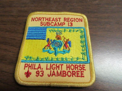 1993 National Jamboree Northeast Subcamp 13 Patch