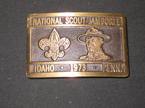 1973 National Jamboree Max Silber Belt Buckle