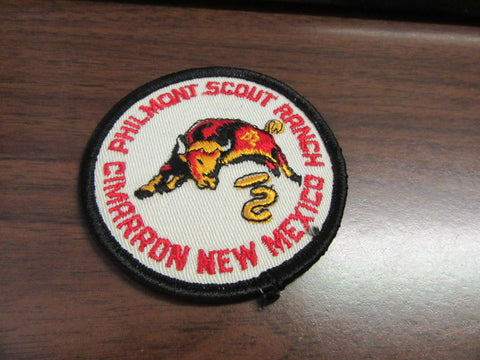 Philmont Bull Round Pocket Patch