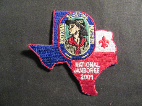 2001 National Jamboree National Scouting Museum Patch