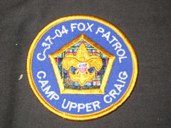 Camp Upper Craig Wood Badge - the carolina trader