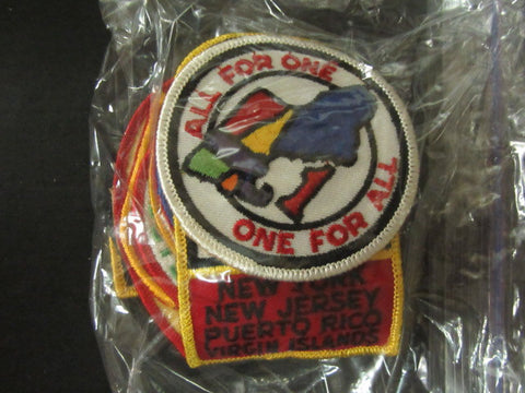 BSA 12 Region Repro Patch Set 1972