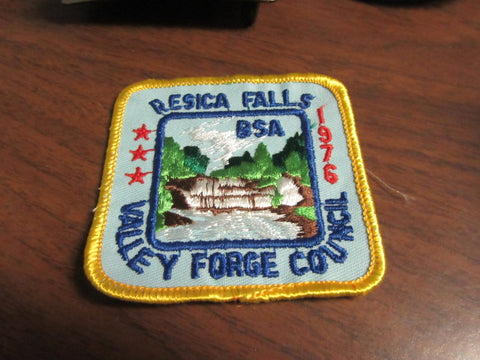 Resica Falls 1976 Valley Forge Council Pocket Patch