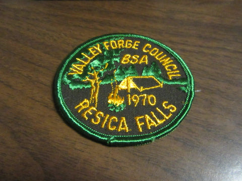 Resica Falls 1970 Valley Forge Council Pocket Patch