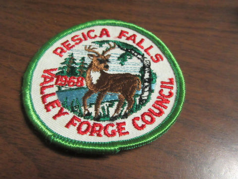 Resica Falls 1968 Valley Forge Council Pocket Patch