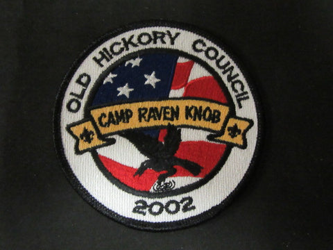Camp Raven Knob 2002 Pocket Patch