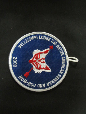 Pellissippi 230 2000 Native American Seminar and Pow-Wow Pocket Patch
