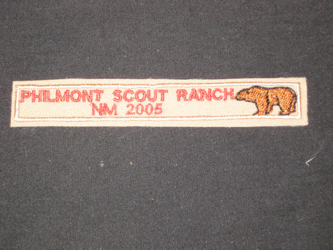 Philmont Scout Ranch 2005 Tan Segment