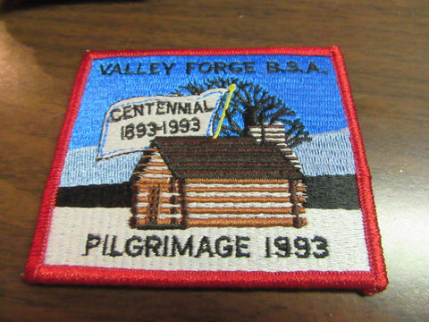 Valley Forge Pilgrimage 1993 Pocket Patch