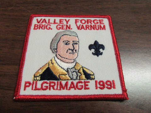 Valley Forge Pilgrimage 1991 Pocket Patch