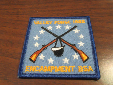 Valley Forge Encampment 1992 Pocket Patch