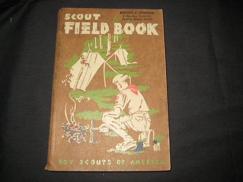 Scout Field Book, April 1958