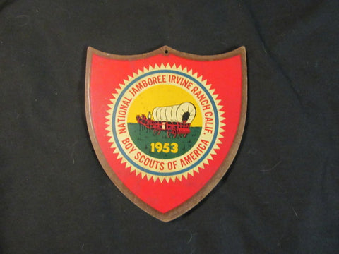 1953 National Jamboree Masonite Plaque