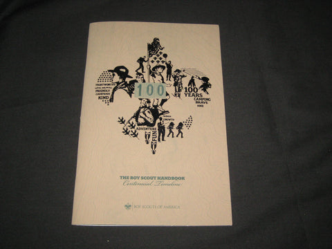 The Boy Scout Handbook, Centennial Timeline