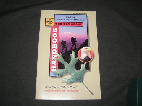 Minilibro, English/Spanish Boy Scout Handbook