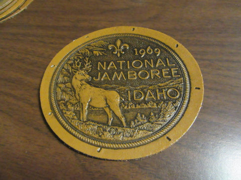 1969 National Jamboree Large Leather Patch