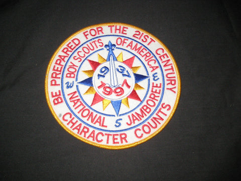 1997 National Jamboree Felt Jacket Patch