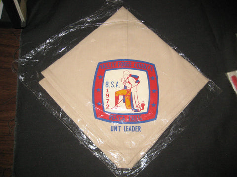 Resica Falls 1972 Unit Leader Neckerchief