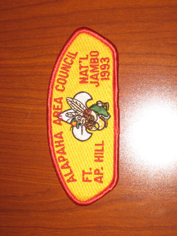 Alapaha Area 1993 JSP, red border