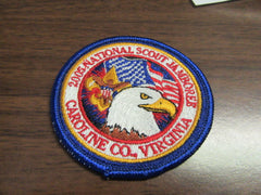 2005 National Jamboree blue border Patch, 70mm