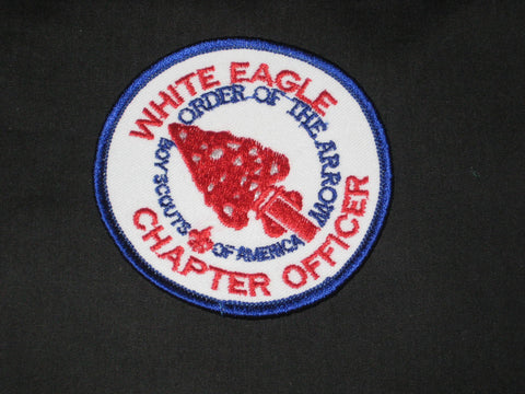 Tahosa 383 White Eagle Chapter Officer Patch