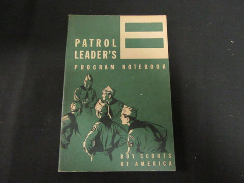Patrol Leader's Program Notebook, June 1959
