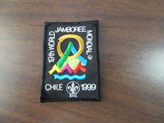 1999 World Jamboree Black Twill Patch
