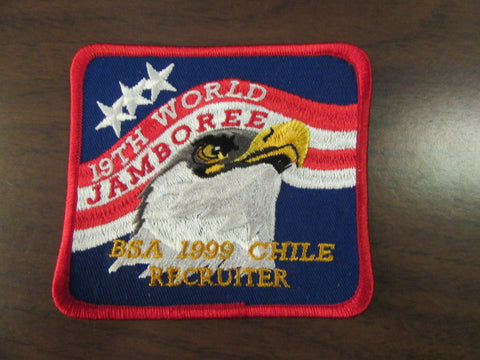 1999 World Jamboree US Contingent Recruiter Patch